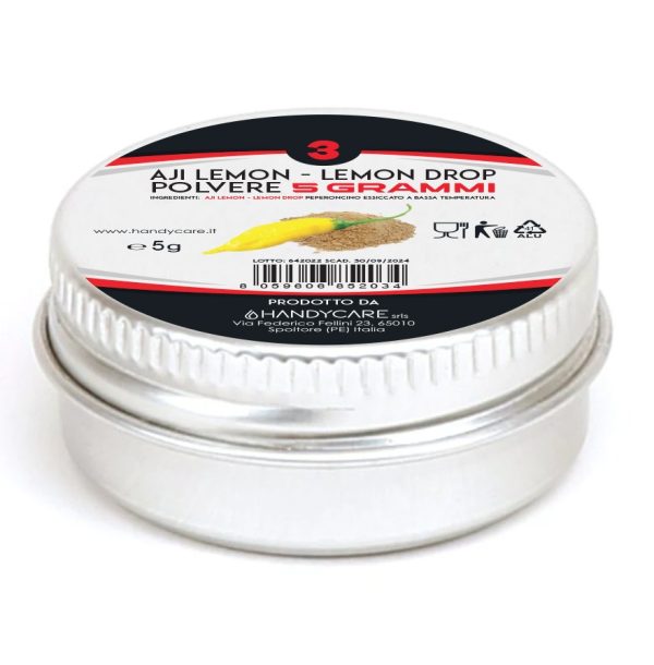 PEPERONCINO PICCANTE IN POLVERE AJI LEMON DROP
